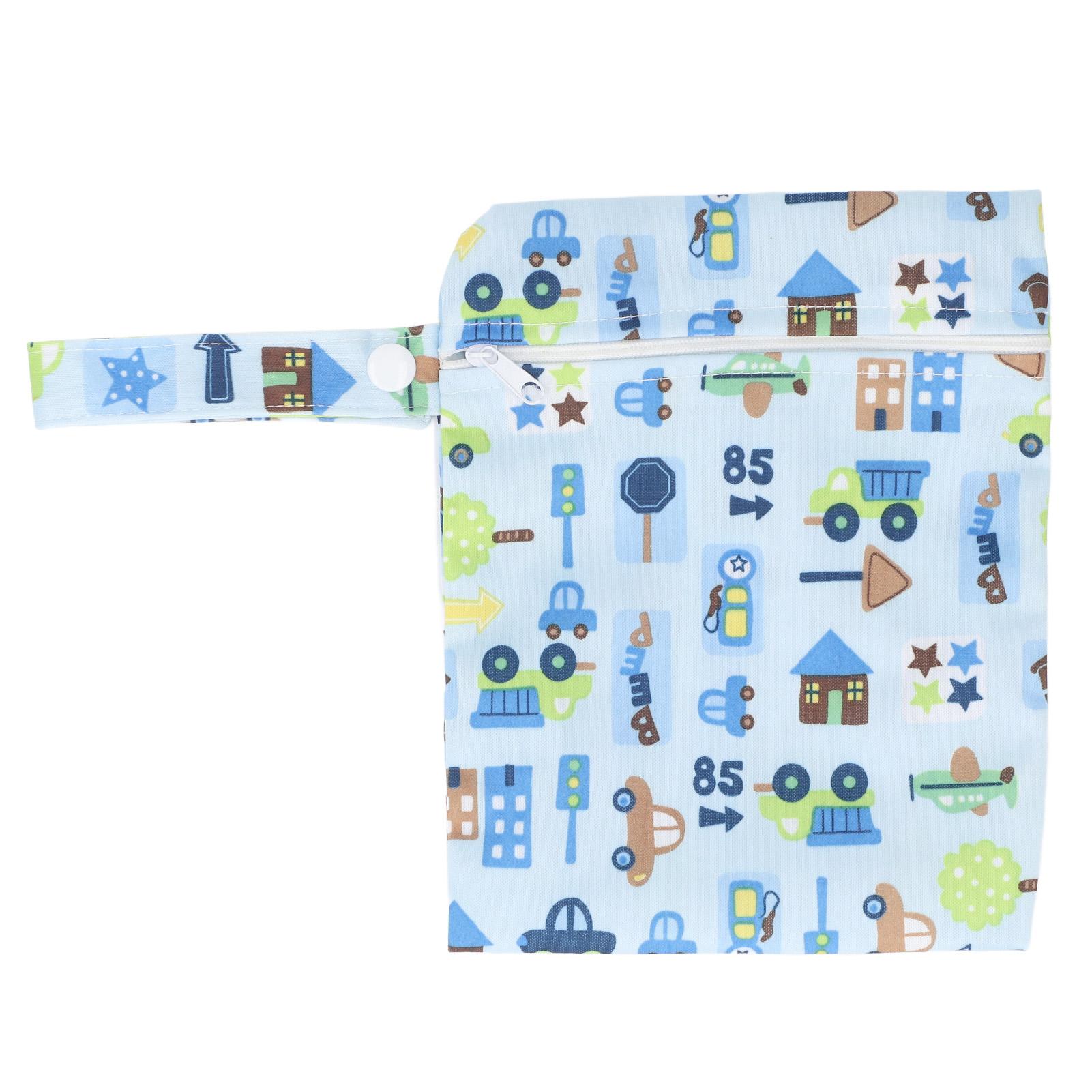 3Pcs Baby Cloth Diaper Wet Dry Bag Water Resistant Dual Pocket Breathable Cartoon Look Travel
3Pcs Baby Cloth Diaper Wet Dry Bag Water Resistant Dual Pocket Breathable Cartoon Look Travel