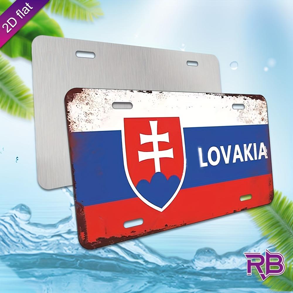 D Flat Aluminum Sign x cm Rustic Metal Wall Decor with Slovakia Flag Design UV Printed Perfect for Home Cafe Re 15x30cm(5.9x7.8inch)
D Flat Aluminum Sign x cm Rustic Metal Wall Decor with Slovakia Flag Design UV Printed Perfect for Home Cafe Re 15x30cm(5.9x7.8inch)