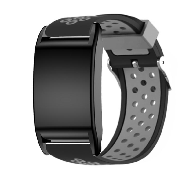 Breathable Silicone Wriststrap Sweatproof Wearable Bracelets For 5.0 22mm Smartwatch Quick Release Belt Comfort Unisex сірий/чорний
Breathable Silicone Wriststrap Sweatproof Wearable Bracelets For 5.0 22mm Smartwatch Quick Release Belt Comfort Unisex сірий/чорний
