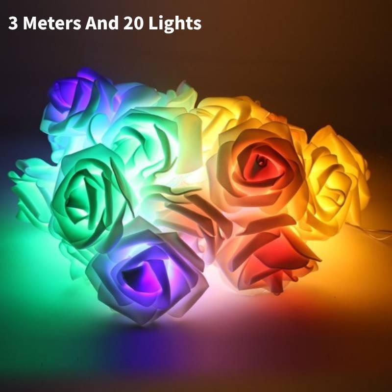 Simulation Rose Lamp String Fashion Delicate Plastic Portable Led Decoration Colorful
Simulation Rose Lamp String Fashion Delicate Plastic Portable Led Decoration Colorful