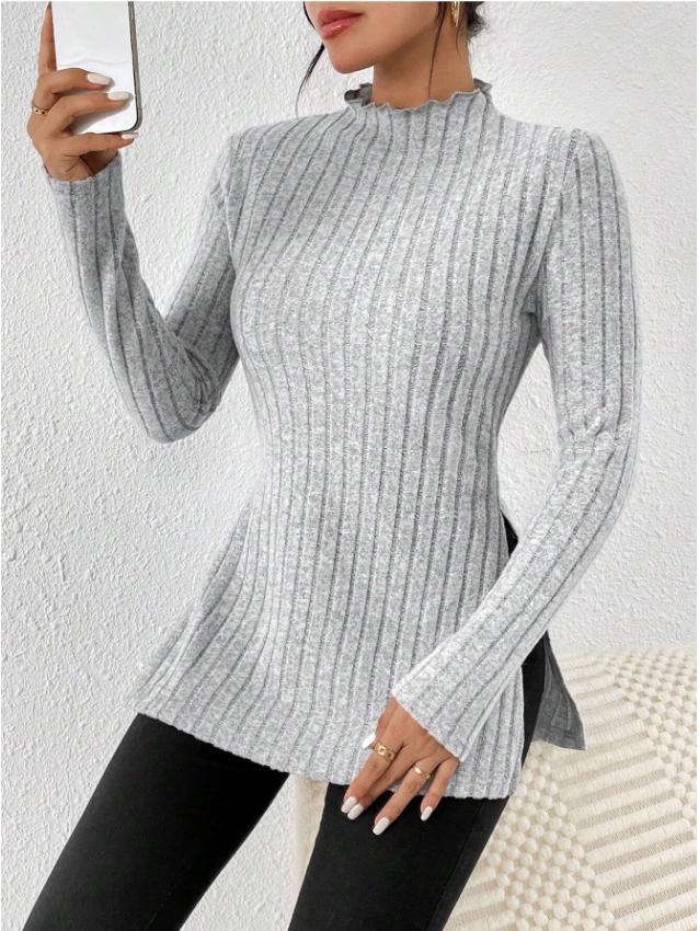 Autumn 2023 Women s Solid Color Slit Long-Sleeve T-Shirt Large світло-сірий колір
Autumn 2023 Women s Solid Color Slit Long-Sleeve T-Shirt Large світло-сірий колір