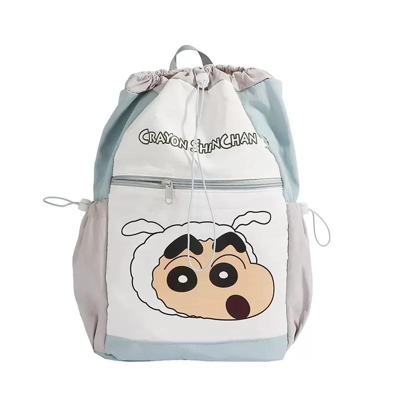 Crayon Shinchan Cartoon Backpack With Drawstring Closure For Students And Kids
Crayon Shinchan Cartoon Backpack With Drawstring Closure For Students And Kids