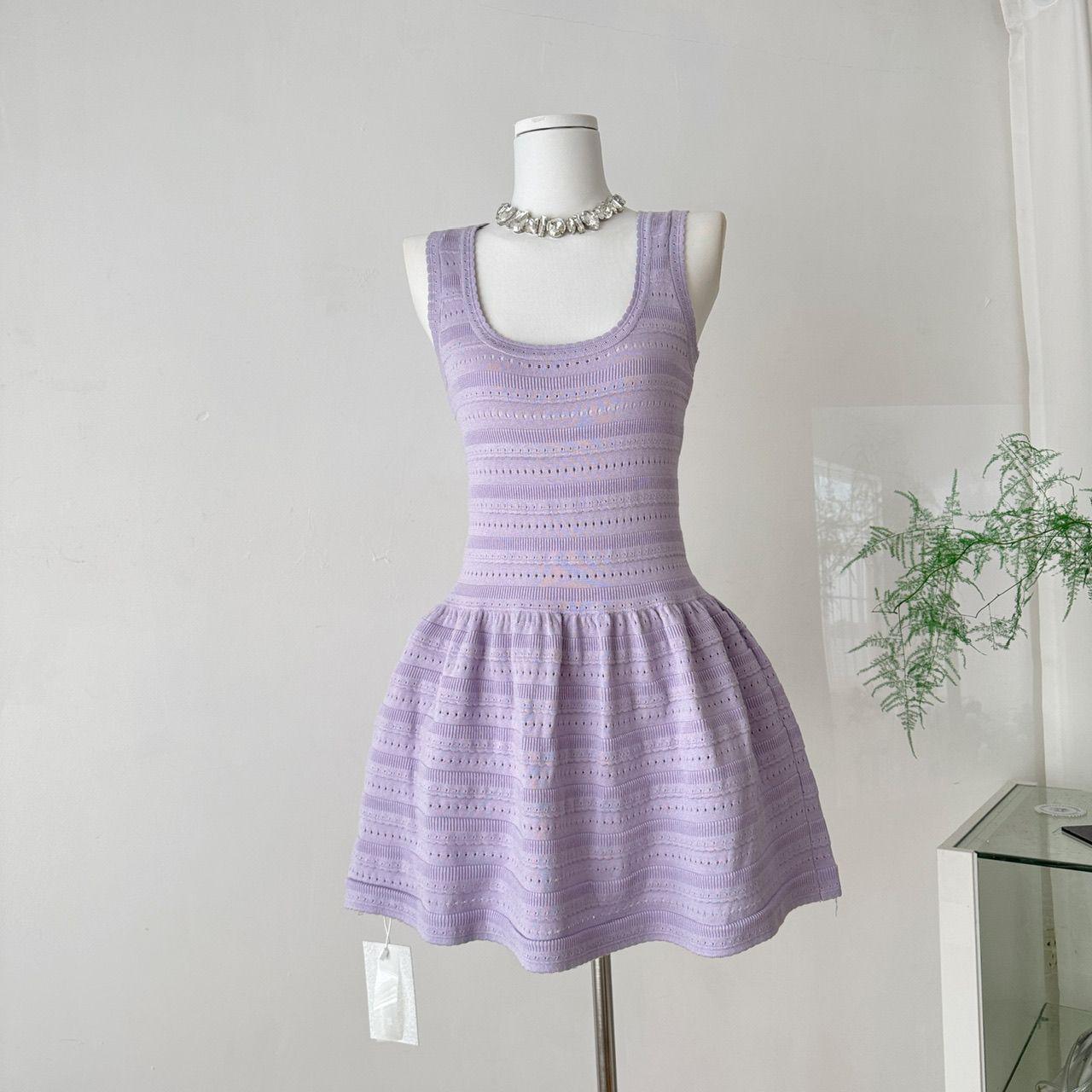 Elegant Summer Designer Purple Knit Dress for Women XL (Recommended for 118-135 cm) фиолетовый
Elegant Summer Designer Purple Knit Dress for Women XL (Recommended for 118-135 cm) фиолетовый