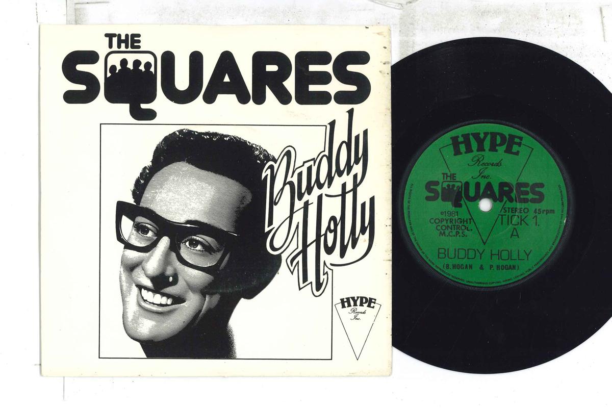 7inch Record SQUARES Buddy Holly I May Be Bitter TICK1 HYPE RECORDS I 1981 UK Rock Used
7inch Record SQUARES Buddy Holly I May Be Bitter TICK1 HYPE RECORDS I 1981 UK Rock Used
