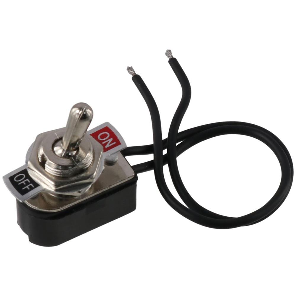 2-контактний тумблер Durable Mini ON/Off Tumbler Rocker Switch AC 6A/125V 3A/250V with 5 Leads Car
2-контактний тумблер Durable Mini ON/Off Tumbler Rocker Switch AC 6A/125V 3A/250V with 5 Leads Car