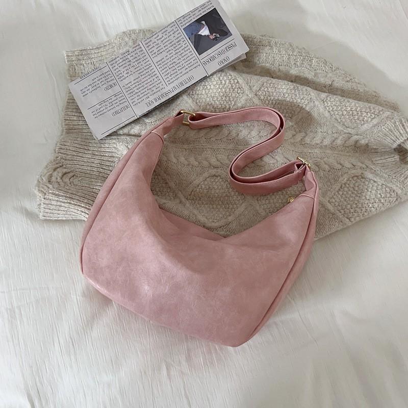 Large-capacity Soft Skin Dumpling Bag Women 2026 One-shoulder Cross-body Students During Class Commuting Pink Tote
Large-capacity Soft Skin Dumpling Bag Women 2026 One-shoulder Cross-body Students During Class Commuting Pink Tote