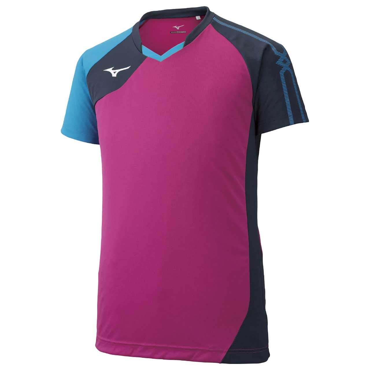Mizuno Volleyball Game Shirt Berry Pink x Dress Navy x Diva Size L Size (Short Sleeve) V2MA9001, Blue, (Japan L)
Mizuno Volleyball Game Shirt Berry Pink x Dress Navy x Diva Size L Size (Short Sleeve) V2MA9001, Blue, (Japan L)