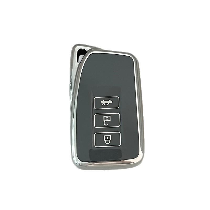 Lexus Key Case for ES200/ES300h/RX350h/NX260 - Unisex Shell Buckle Bag B style - Cement Gray - Single Cover
Lexus Key Case for ES200/ES300h/RX350h/NX260 - Unisex Shell Buckle Bag B style - Cement Gray - Single Cover