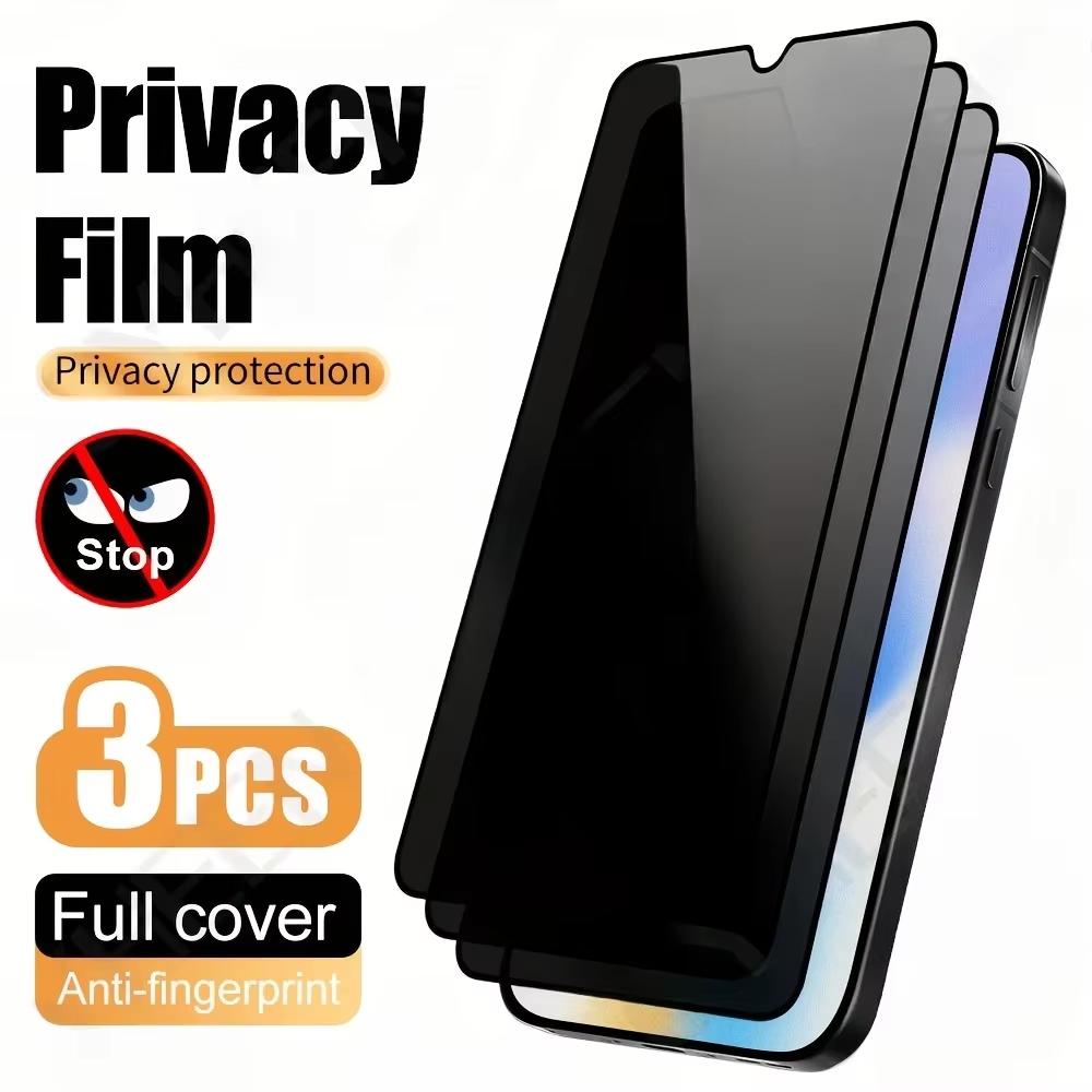 3 шт. Захисне скло з конфіденційністю для Samsung A26 A25 A24 A23 A36 A35 A34 A33 A32 A56 5G A55 A54 A53 A17 A07 A16 A15 A14 A13 A06 A05 A36 5G чорний
3 шт. Захисне скло з конфіденційністю для Samsung A26 A25 A24 A23 A36 A35 A34 A33 A32 A56 5G A55 A54 A53 A17 A07 A16 A15 A14 A13 A06 A05 A36 5G чорний