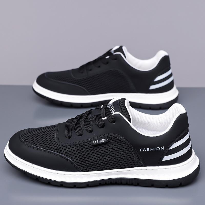 Summer breathable fly-woven mesh shoes men s fashion hollow sports casual shoes men s trendy shoes light and versatile 38 чёрный
Summer breathable fly-woven mesh shoes men s fashion hollow sports casual shoes men s trendy shoes light and versatile 38 чёрный