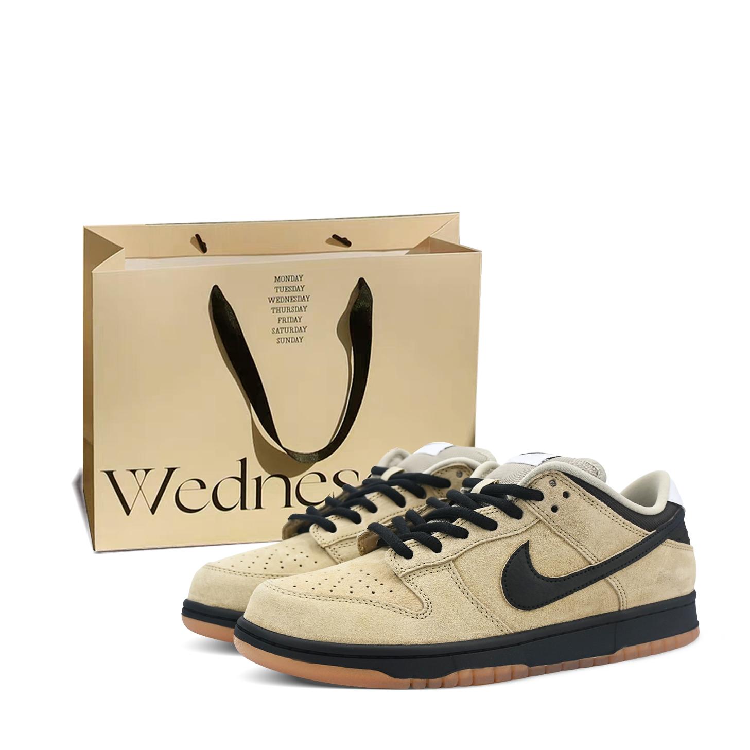 Nike Dunk SB Low Pro Suede Abrasion Resistant Low top Skateboard Shoes Unisex Beige Black HJ0367-200(Team120-) 44.5
Nike Dunk SB Low Pro Suede Abrasion Resistant Low top Skateboard Shoes Unisex Beige Black HJ0367-200(Team120-) 44.5