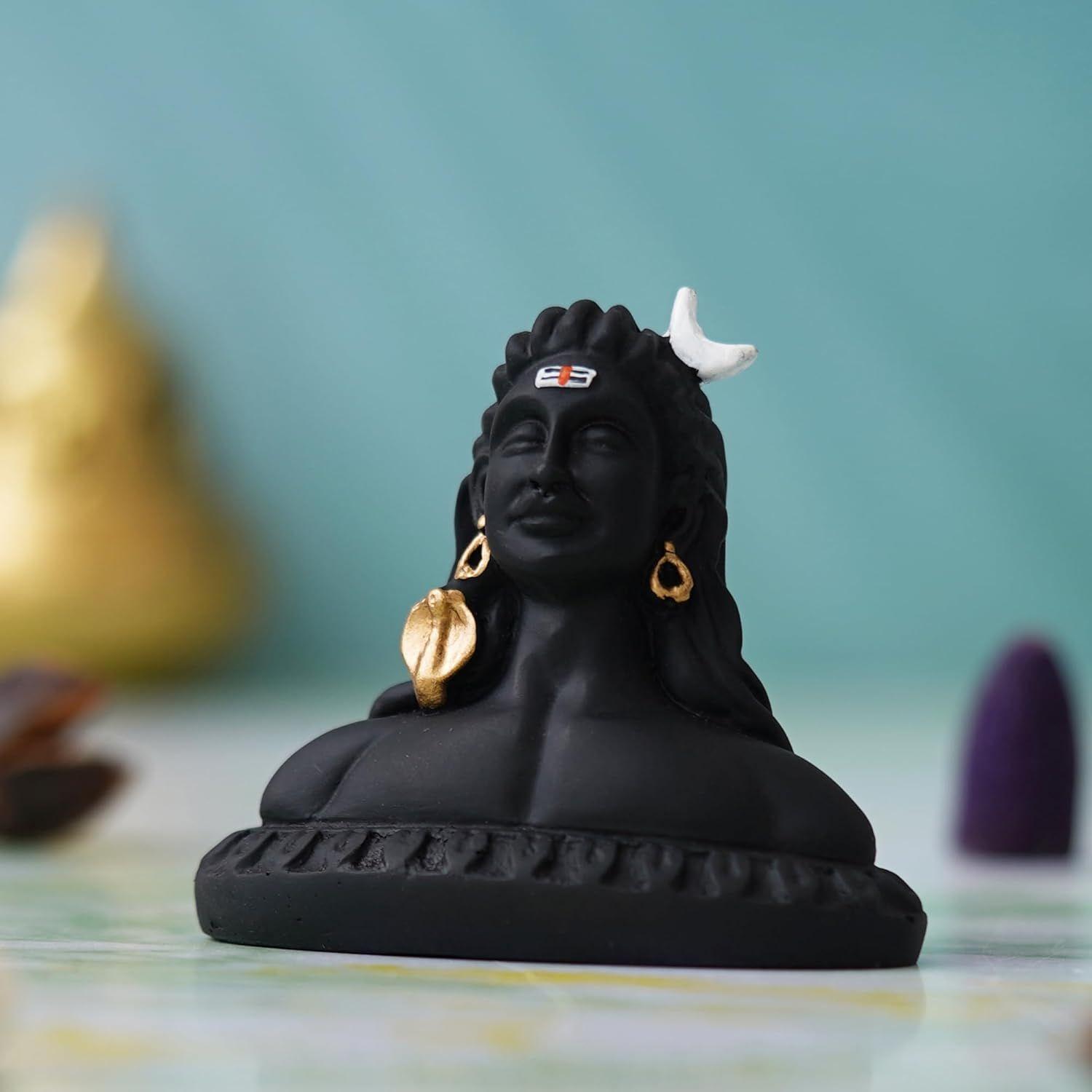 Black Resin Adiyogi Shiva Statue for Car Dashboard- Lord Shiva Idol for Home- Shiv Murti- Adiyogi Mahadev Statue- Gift чёрный
Black Resin Adiyogi Shiva Statue for Car Dashboard- Lord Shiva Idol for Home- Shiv Murti- Adiyogi Mahadev Statue- Gift чёрный