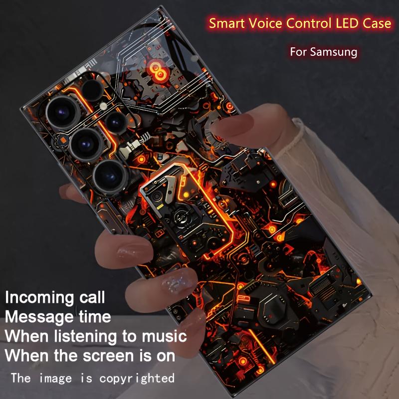 Fashion Cool Mechanical LED Light Up Phone Case Circuit Board For Mi POCO F8 F7 Ultra F6 F5 Pro Redmi Note 15 14 13 Pro 4G 5G Xiaomi 14T Pro
Fashion Cool Mechanical LED Light Up Phone Case Circuit Board For Mi POCO F8 F7 Ultra F6 F5 Pro Redmi Note 15 14 13 Pro 4G 5G Xiaomi 14T Pro