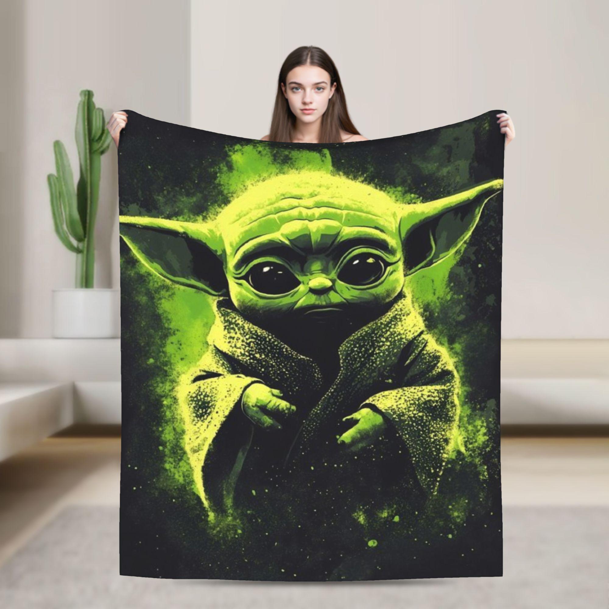 Grogu W-Warss Baby Yodas Blankets Warm Funny Plush Throw Blanket For Couch Chair Travel Office Flannel Bedspread Bed Cover 75x90cm
Grogu W-Warss Baby Yodas Blankets Warm Funny Plush Throw Blanket For Couch Chair Travel Office Flannel Bedspread Bed Cover 75x90cm