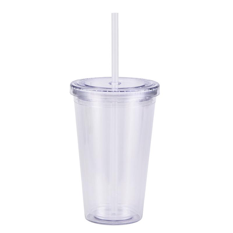 Double-Layer Plastic Straw Cup With Lid 16Oz Straight Cup Printing Can Be Determined, Color Can Be Determined, Water Cup 401-500ml
Double-Layer Plastic Straw Cup With Lid 16Oz Straight Cup Printing Can Be Determined, Color Can Be Determined, Water Cup 401-500ml