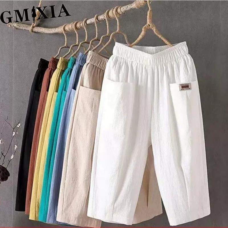 GMXIA Women s Large Size Fashion Casual Solid Color Print Pants & Capris Trousers M бежевый
GMXIA Women s Large Size Fashion Casual Solid Color Print Pants & Capris Trousers M бежевый