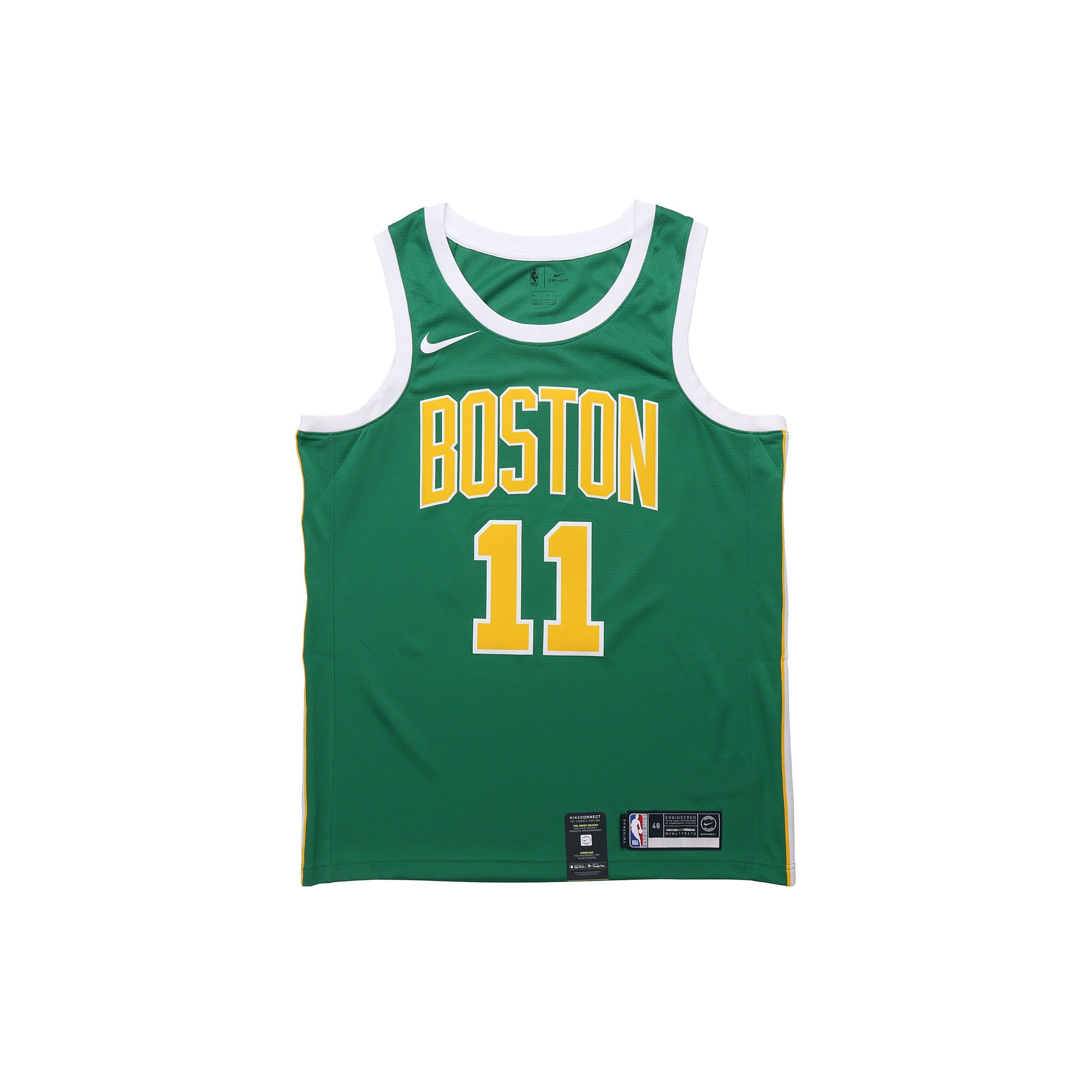 Nike Earned Edition NBA Kyrie Irving Celtics Reward Limited Edition Fan Jersey Мужской трикотаж зеленый BQ1153-312 XL
Nike Earned Edition NBA Kyrie Irving Celtics Reward Limited Edition Fan Jersey Мужской трикотаж зеленый BQ1153-312 XL