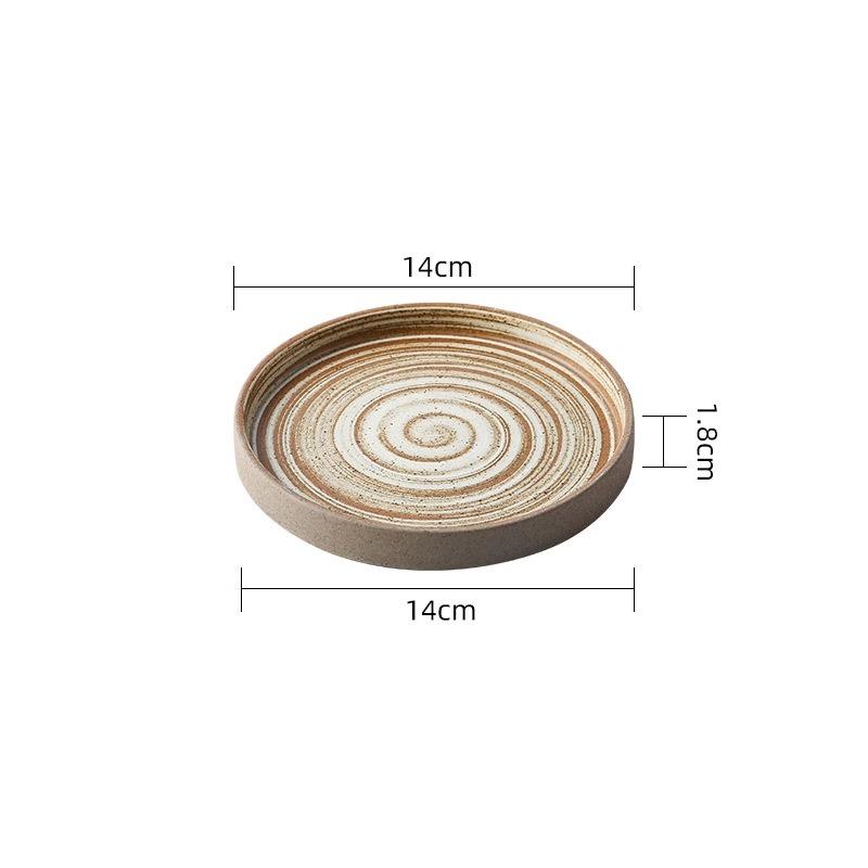Japanese Ceramic Plate Western Style Steak Dish Restaurant Coarse Pottery Flat Plate Underglaze Colored Dessert Dish Kitchenware
Japanese Ceramic Plate Western Style Steak Dish Restaurant Coarse Pottery Flat Plate Underglaze Colored Dessert Dish Kitchenware