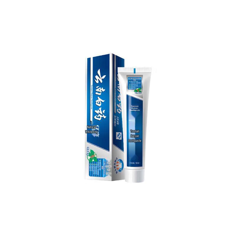 Yunnan Baiyao Whitening Oral Care Toothpaste - Wintergreen - 6 x 165g Family Pack
Yunnan Baiyao Whitening Oral Care Toothpaste - Wintergreen - 6 x 165g Family Pack