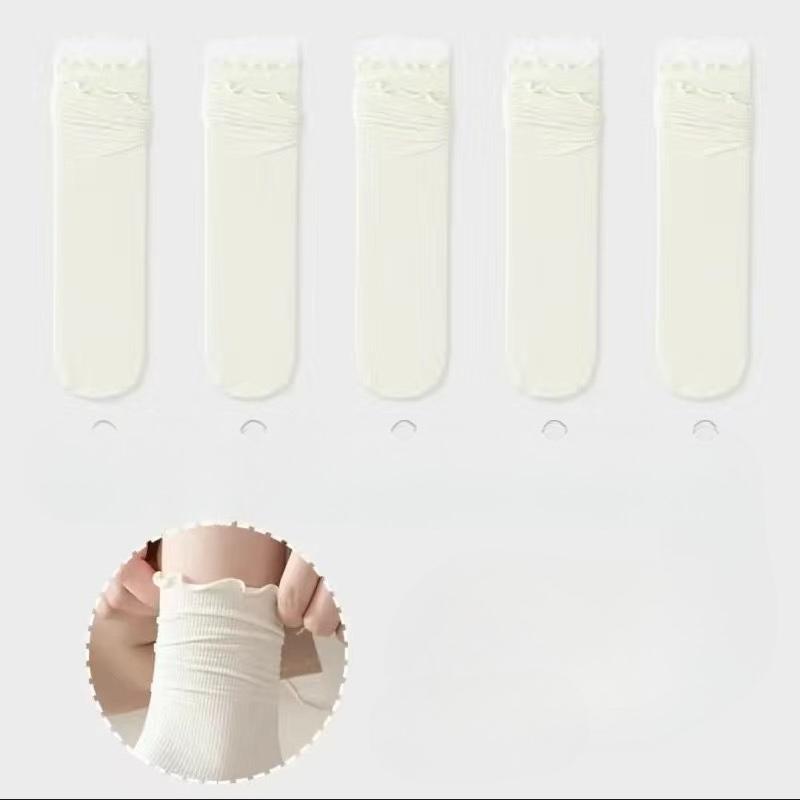 Summer Thin Pile-up Socks, Breathable, Personalized and Versatile Mid-calf Socks, Summer Socks, Women s Spring and Autumn Cold Socks 1 pair молоко, білий колір
Summer Thin Pile-up Socks, Breathable, Personalized and Versatile Mid-calf Socks, Summer Socks, Women s Spring and Autumn Cold Socks 1 pair молоко, білий колір