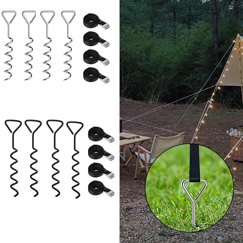 4pcs/set All-Purpose Trampoline Anchor Ground Pegs Outdoor Camping Hiking Tent Accessories
4pcs/set All-Purpose Trampoline Anchor Ground Pegs Outdoor Camping Hiking Tent Accessories