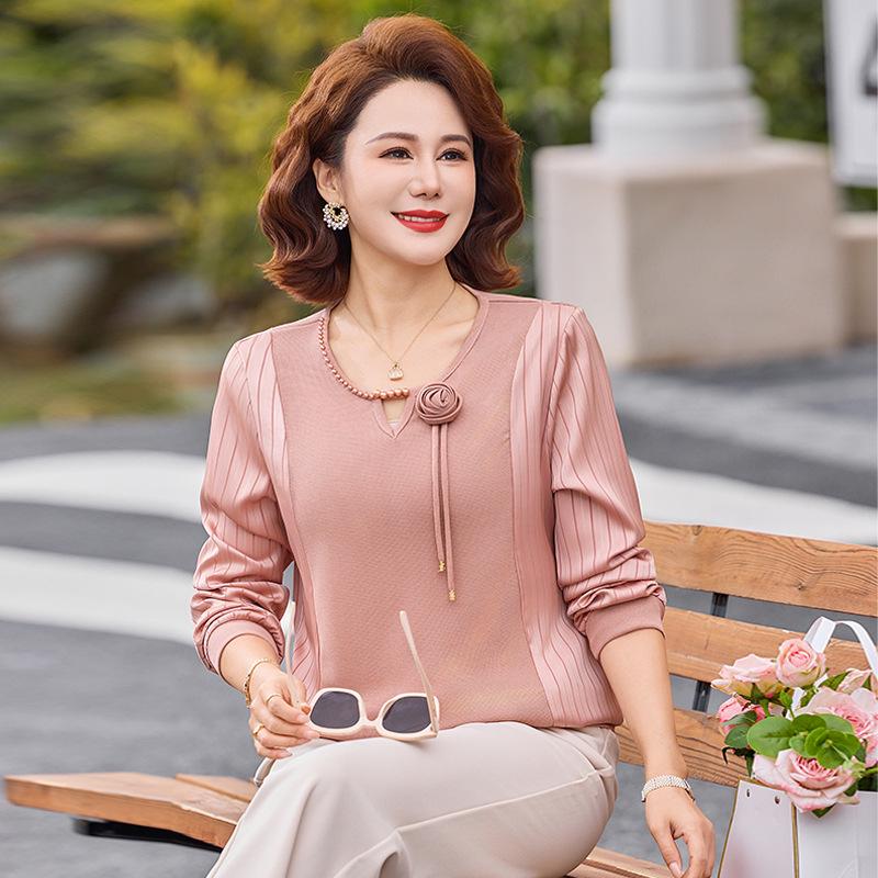 Spring New 3D Floral Casual Base Layer T-shirt for Middle-Aged & Elderly Women 5XL (150-165 jin) рожевий
Spring New 3D Floral Casual Base Layer T-shirt for Middle-Aged & Elderly Women 5XL (150-165 jin) рожевий