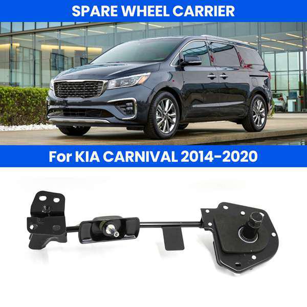 Metal Black Car Spare Tire Carrier Assembly for Kia CARNIVAL 62800-A9000 None
Metal Black Car Spare Tire Carrier Assembly for Kia CARNIVAL 62800-A9000 None