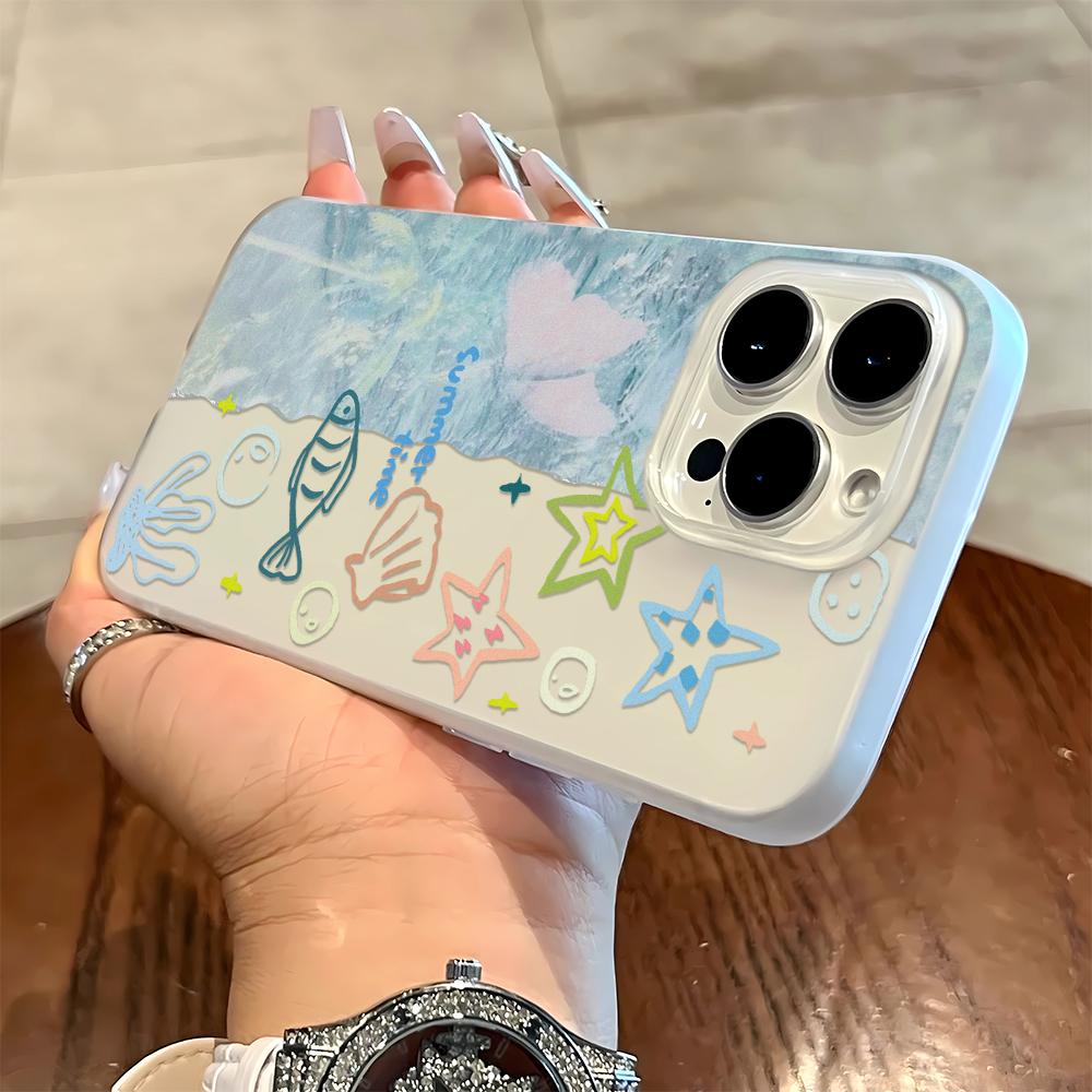 Seaside Fish Patterns Phone Case For IPhone 17 17 Air 16 15 Plus 15 14 13 12 11 Pro Max Anti-Drop Cover Fundas iphone 11 Pro
Seaside Fish Patterns Phone Case For IPhone 17 17 Air 16 15 Plus 15 14 13 12 11 Pro Max Anti-Drop Cover Fundas iphone 11 Pro