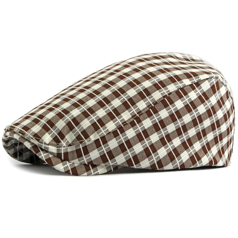 HT5076 Berets for Men Women Artist Painter Beret Hat Male Female Adjustable Ivy Flat Cap 2026 New Spring Summer Plaid Beret Cap 55-59cm adjustable кавовий
HT5076 Berets for Men Women Artist Painter Beret Hat Male Female Adjustable Ivy Flat Cap 2026 New Spring Summer Plaid Beret Cap 55-59cm adjustable кавовий