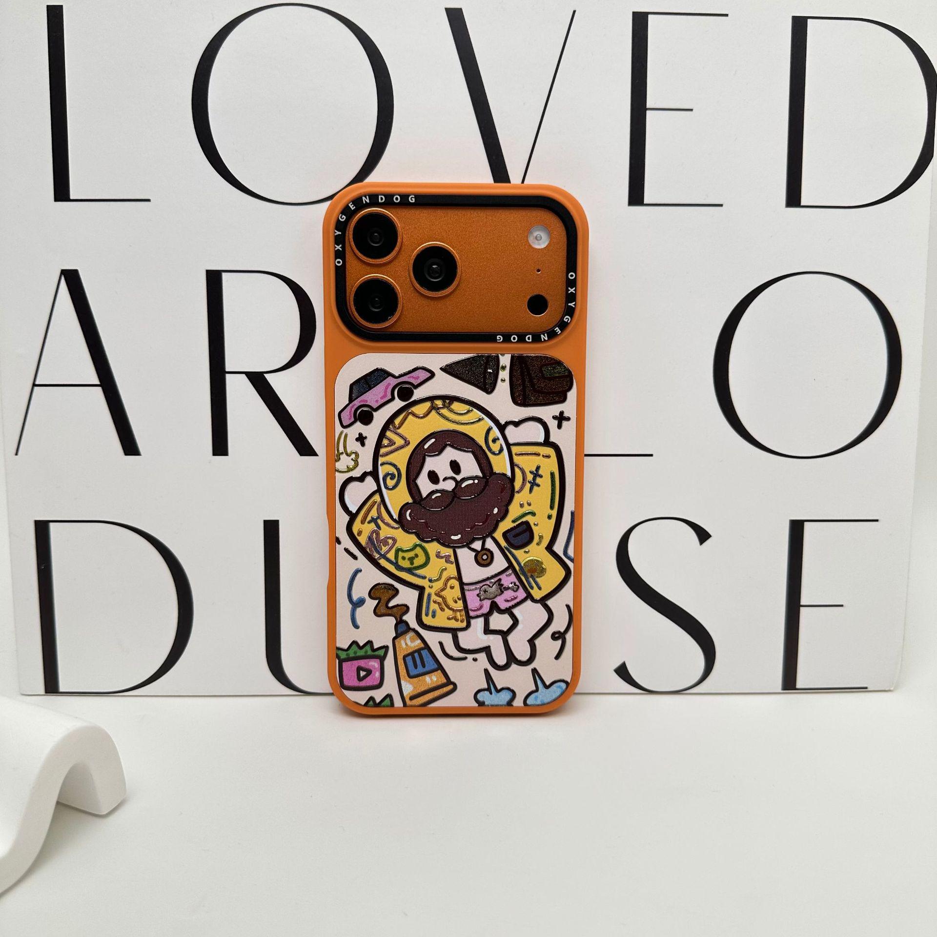 Trendy Brand Cartoon Denim Embossed iP17promax Full Coverage Phone Case iPhone 16 Pro
Trendy Brand Cartoon Denim Embossed iP17promax Full Coverage Phone Case iPhone 16 Pro