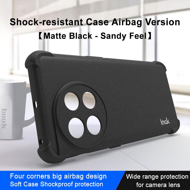 IMAK For OnePlus 11 5G Matte Soft TPU Phone Back Cover Four Corners Airbag Drop-proof Smartphone Case Black
IMAK For OnePlus 11 5G Matte Soft TPU Phone Back Cover Four Corners Airbag Drop-proof Smartphone Case Black