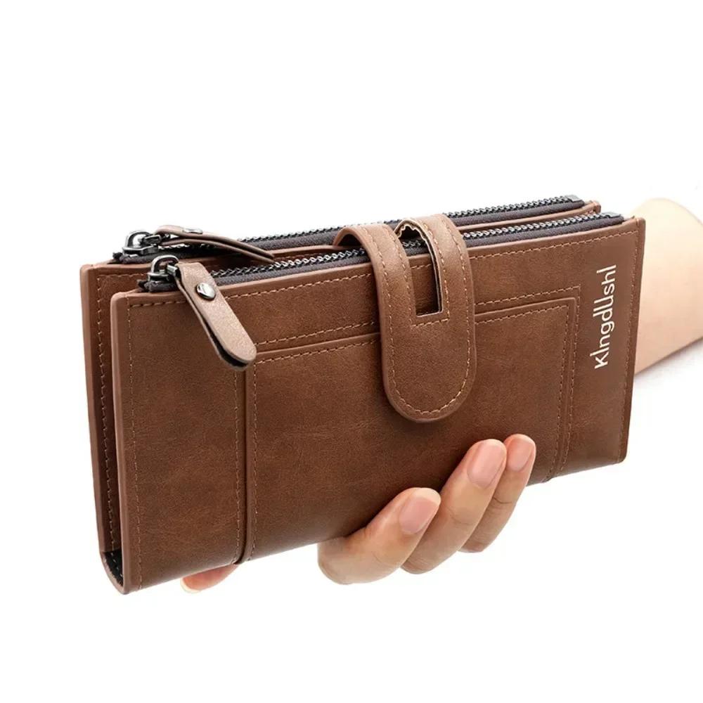New Vintage Women s Long Wallet European and American Fashion Mobile Phone Bag PU Pido Card Clutch Coin Purse
New Vintage Women s Long Wallet European and American Fashion Mobile Phone Bag PU Pido Card Clutch Coin Purse