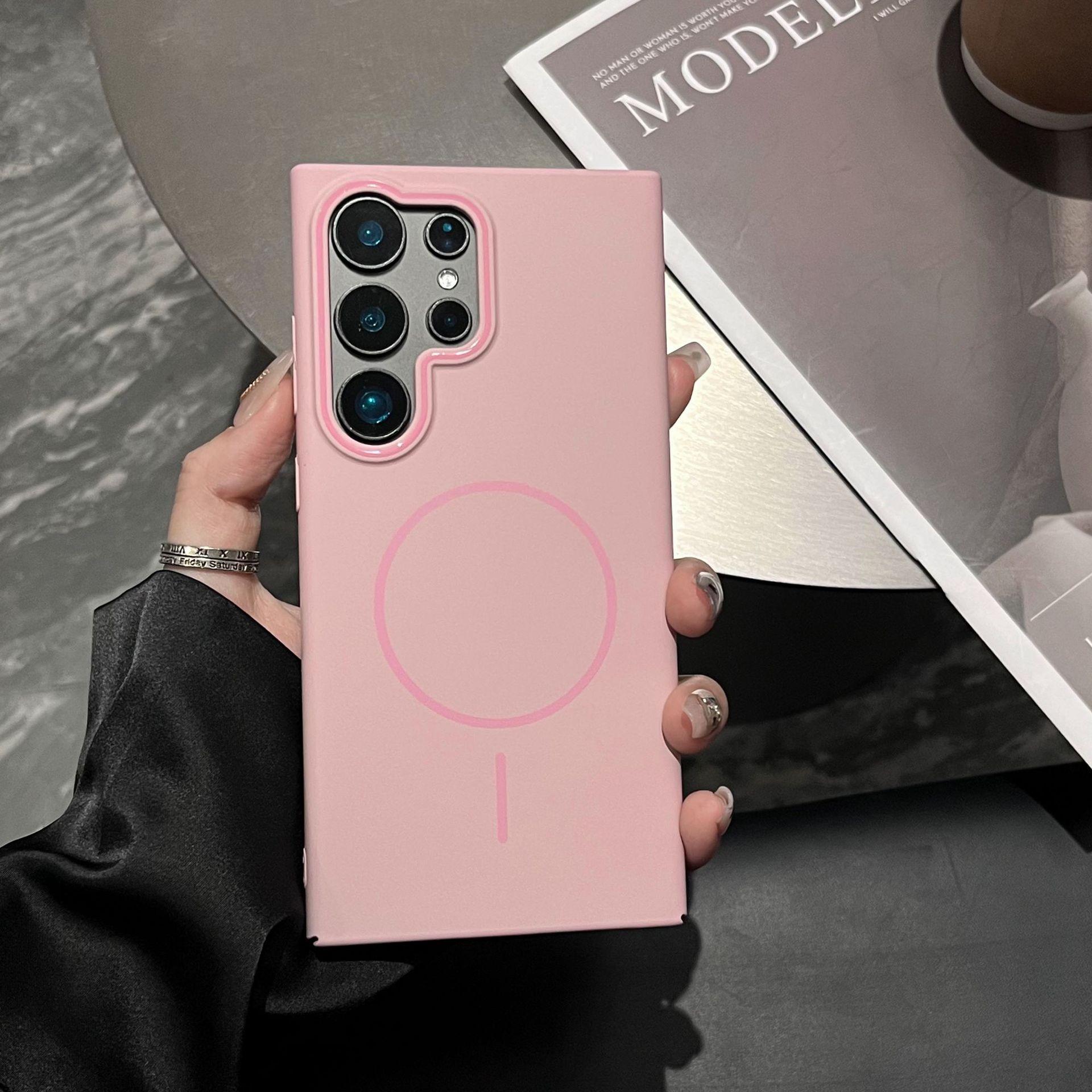 New Model Suitable for Samsung S25ultra Thin Ring Magnetic Suction Phone Case S23U Skin Skin Scrub Anti Fall A56 Protective Case Galaxy M16 5G
New Model Suitable for Samsung S25ultra Thin Ring Magnetic Suction Phone Case S23U Skin Skin Scrub Anti Fall A56 Protective Case Galaxy M16 5G