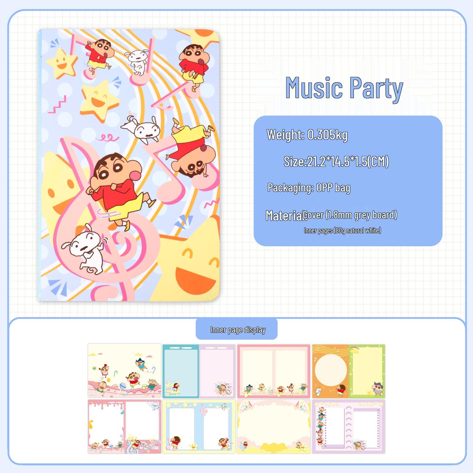 Блокнот и планер в твердом переплете формата А5 «Син-чан» — Очаровательные цветные страницы, Дневник в стиле «инс» высокой ценности Single Book
Блокнот и планер в твердом переплете формата А5 «Син-чан» — Очаровательные цветные страницы, Дневник в стиле «инс» высокой ценности Single Book