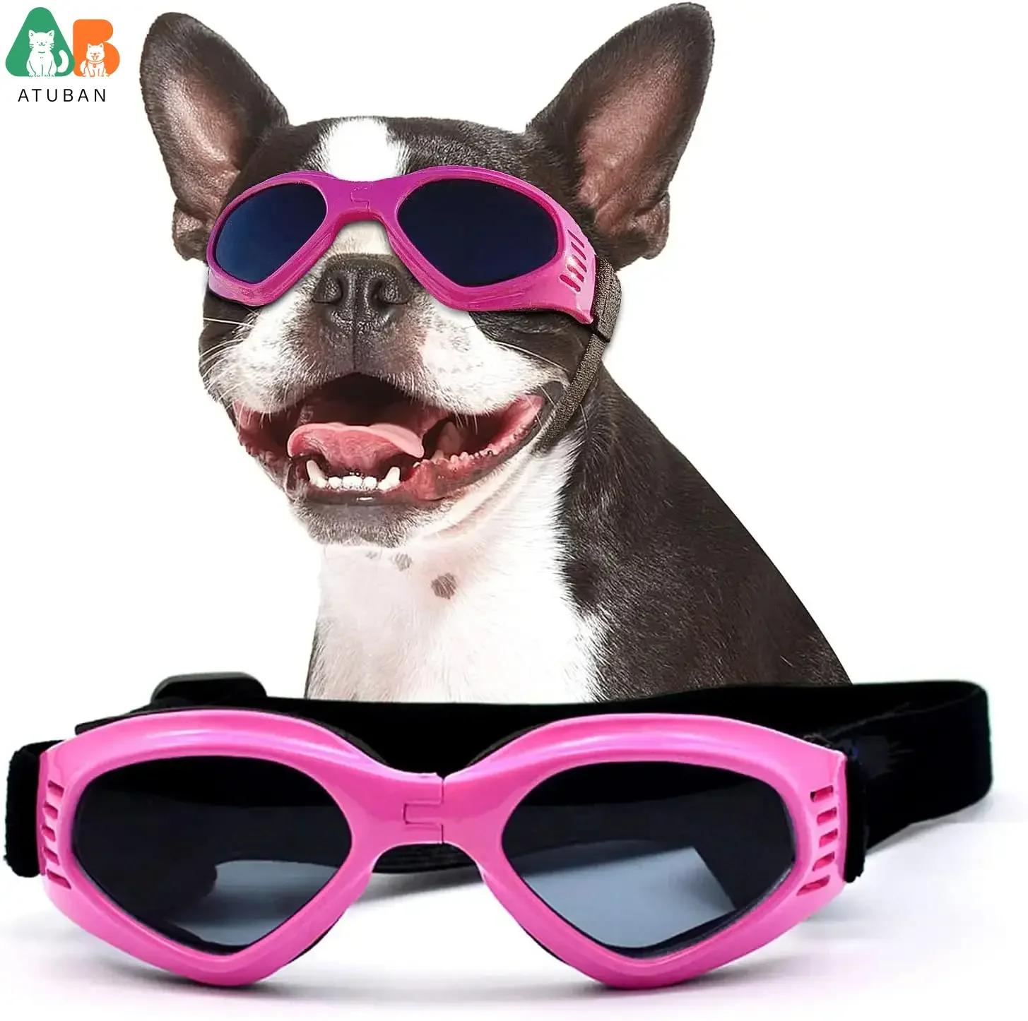 ATUBAN Dog Goggles Medium UV Protection Adjustable Boston Terrier Sunglasses Easy Wear Windproof Motorcycle Dog Glasses for Dogs рожевий
ATUBAN Dog Goggles Medium UV Protection Adjustable Boston Terrier Sunglasses Easy Wear Windproof Motorcycle Dog Glasses for Dogs рожевий