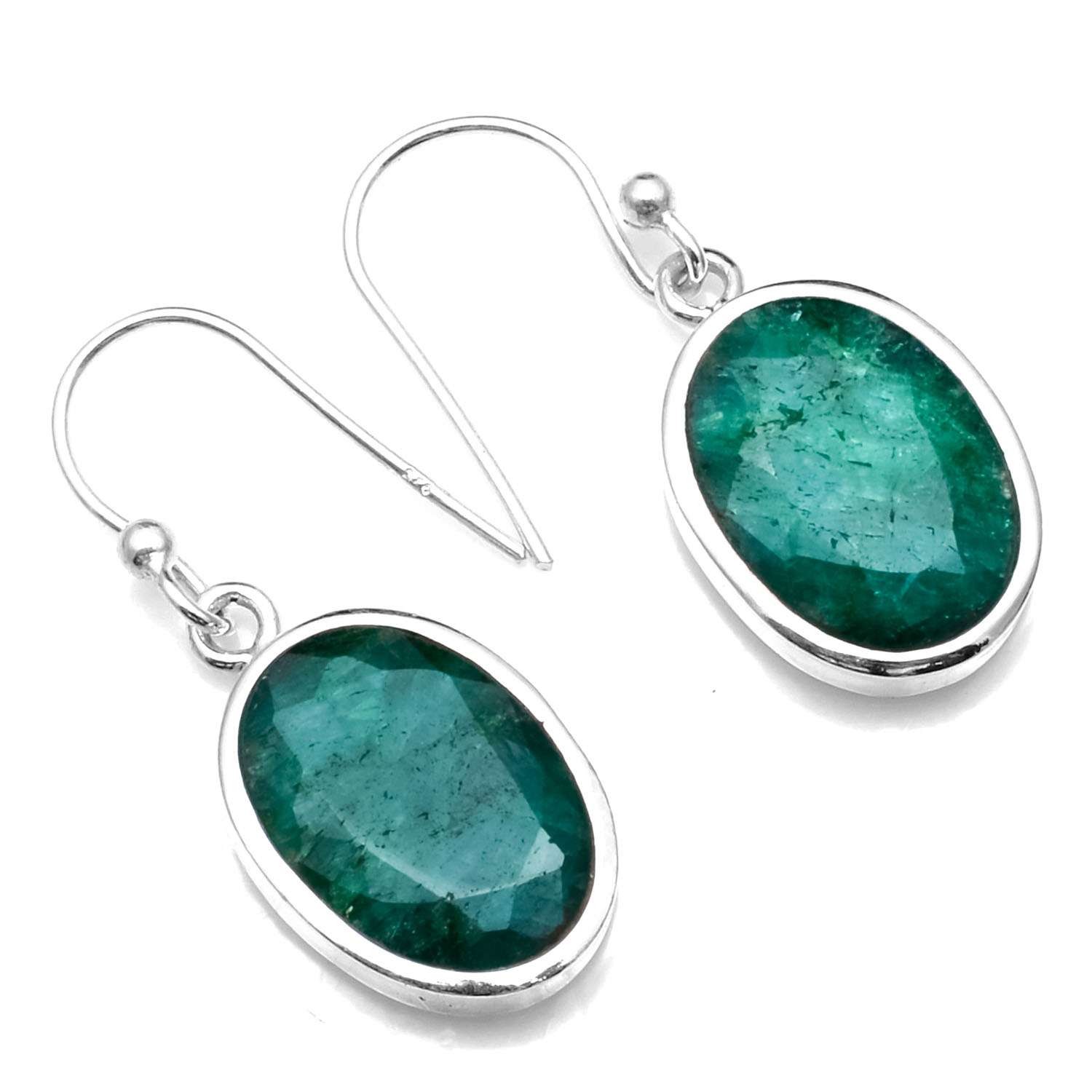 Emerald Gemstone Earrings Solid 925 Sterling Silver Handmade Earrings Jewelry Gift For Women And Girls E-787
Emerald Gemstone Earrings Solid 925 Sterling Silver Handmade Earrings Jewelry Gift For Women And Girls E-787
