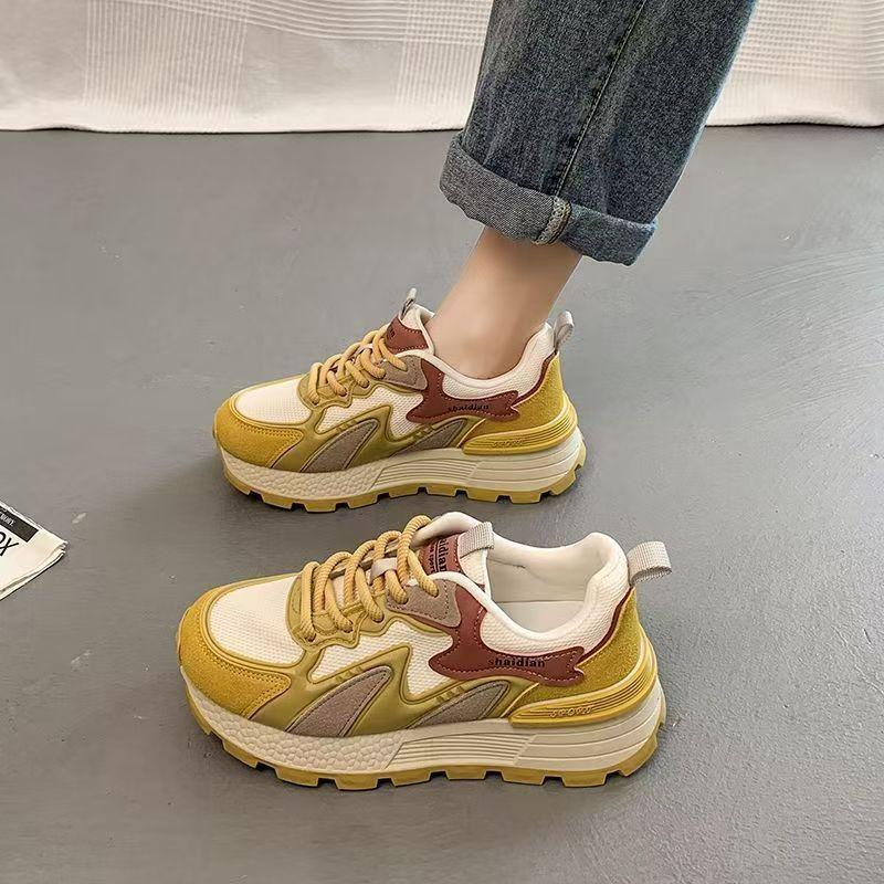 Women’s Breathable Platform Height-Increasing Sneakers - Soft Sole, Non-Slip, Versatile, Lightweight, Wear-Resistant Dad Shoes. Size 39
Women’s Breathable Platform Height-Increasing Sneakers - Soft Sole, Non-Slip, Versatile, Lightweight, Wear-Resistant Dad Shoes. Size 39