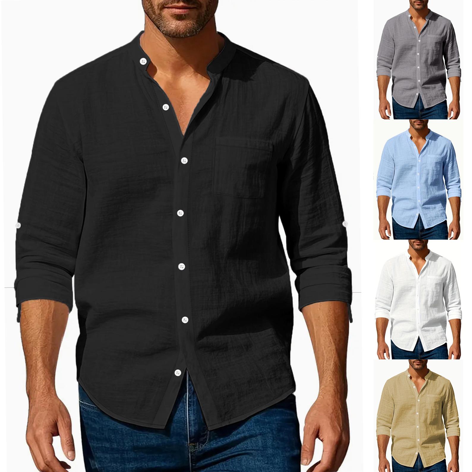 New Shirts for Men Casual Shirts Lightweight Long Sleeve Henley Beach Shirts Hawaiian T Shirts for Men Streetwear XXXL хакі
New Shirts for Men Casual Shirts Lightweight Long Sleeve Henley Beach Shirts Hawaiian T Shirts for Men Streetwear XXXL хакі