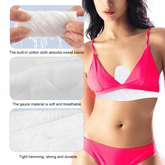 5 Pcs Cotton Bra Liners 3 Layer under Breast Sweat Absorber Pads Reusable Washable Bra Liners for Women 5pcs A
5 Pcs Cotton Bra Liners 3 Layer under Breast Sweat Absorber Pads Reusable Washable Bra Liners for Women 5pcs A