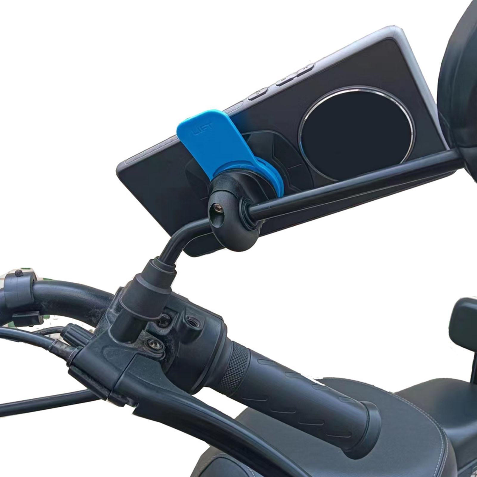Motorcycle Mirror Phone Holder Mobile Cellphone Bracket for Bicycle 10/12/14/16mm синий
Motorcycle Mirror Phone Holder Mobile Cellphone Bracket for Bicycle 10/12/14/16mm синий