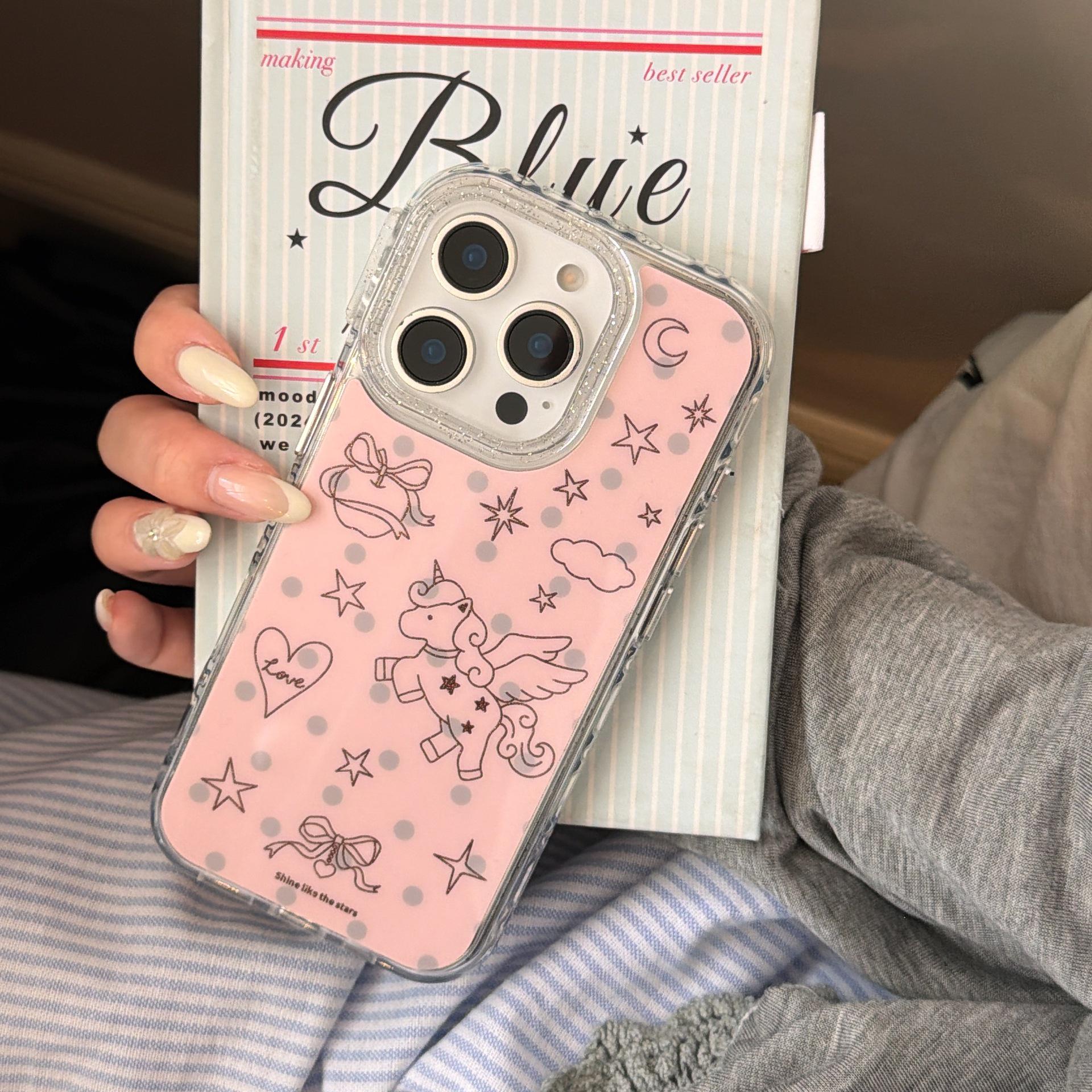 Girly Heart Pegasus iPhone Case for 17 Pro Max / 16 PM / 15 Models iPhone 16 Pro
Girly Heart Pegasus iPhone Case for 17 Pro Max / 16 PM / 15 Models iPhone 16 Pro