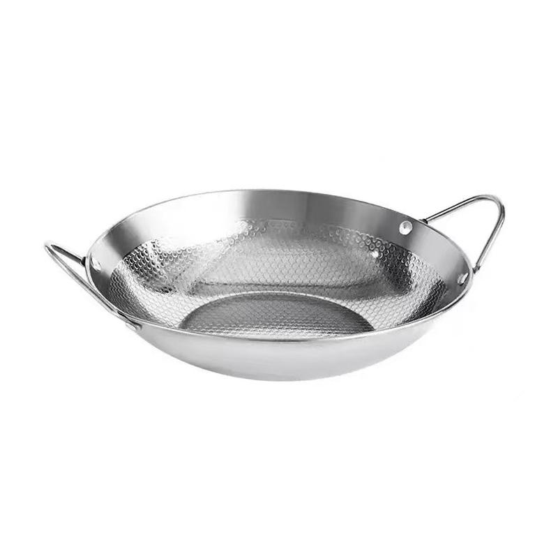 7-10 Inch Thicken Stainless Steel Honeycomb Non-stick Pan With Handle Scratch-resistant Dry Pot Cooking Pasta Steak Ramen (as the picture,7 inch)
7-10 Inch Thicken Stainless Steel Honeycomb Non-stick Pan With Handle Scratch-resistant Dry Pot Cooking Pasta Steak Ramen (as the picture,7 inch)