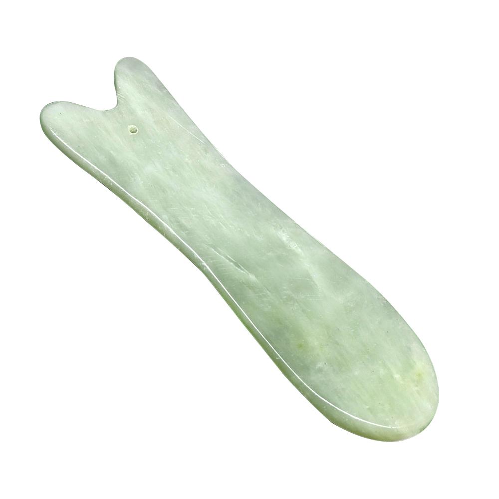 Нефритовый скребковый массажный инструмент Массажер для тела скребок Гуаша камень СПА нефритовый скребок для лица спины Здоровье Уход против морщин 1 pcs
Нефритовый скребковый массажный инструмент Массажер для тела скребок Гуаша камень СПА нефритовый скребок для лица спины Здоровье Уход против морщин 1 pcs