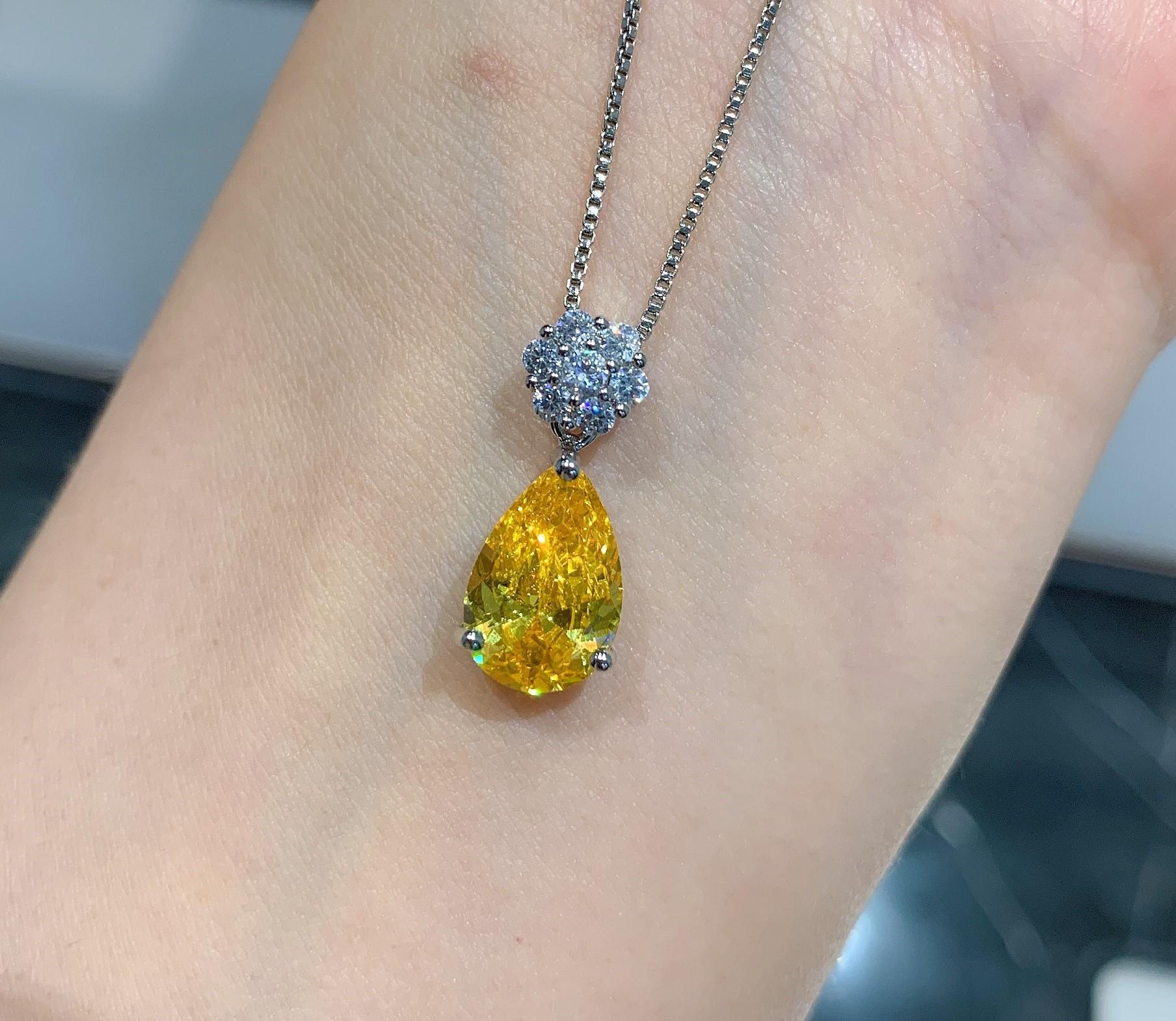 Jewelry Popular Imitation Yellow Diamond Drop Pendant Earrings Jewelry Set 8 * 12
Jewelry Popular Imitation Yellow Diamond Drop Pendant Earrings Jewelry Set 8 * 12