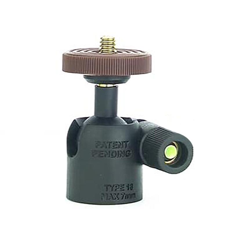 Mini Ball Head 1/4inch Screw Mount 360 Degree Rotatable for Camera Camcorder LED Light Bracket DSLR Camera Tripod Stand коричневий
Mini Ball Head 1/4inch Screw Mount 360 Degree Rotatable for Camera Camcorder LED Light Bracket DSLR Camera Tripod Stand коричневий