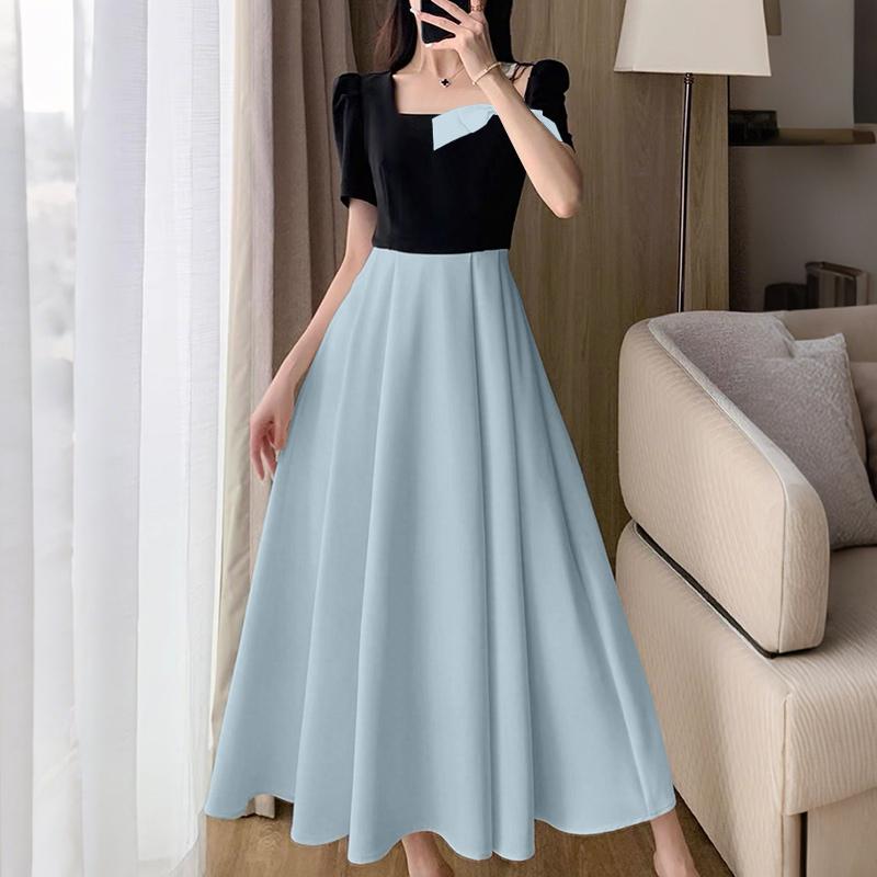 ZANZEA Women Casual Square Collar Summer Short Sleeve Patchwork Long Dress 5XL синій
ZANZEA Women Casual Square Collar Summer Short Sleeve Patchwork Long Dress 5XL синій