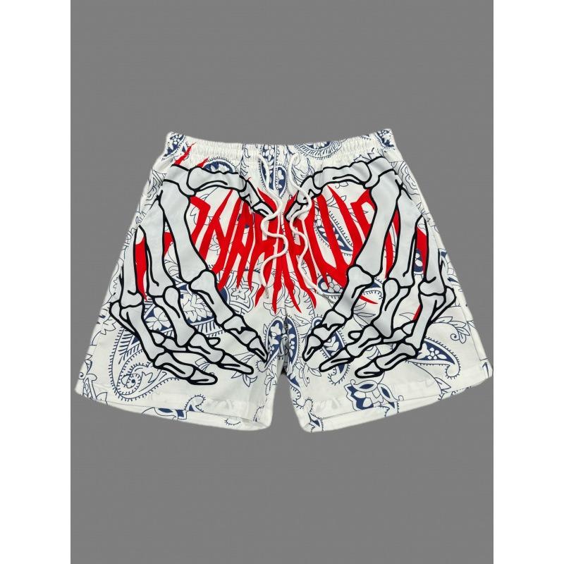 Men s Gothic Skeleton Hand Heart Print Paisley Pattern Elastic Waist Shorts XS білий
Men s Gothic Skeleton Hand Heart Print Paisley Pattern Elastic Waist Shorts XS білий