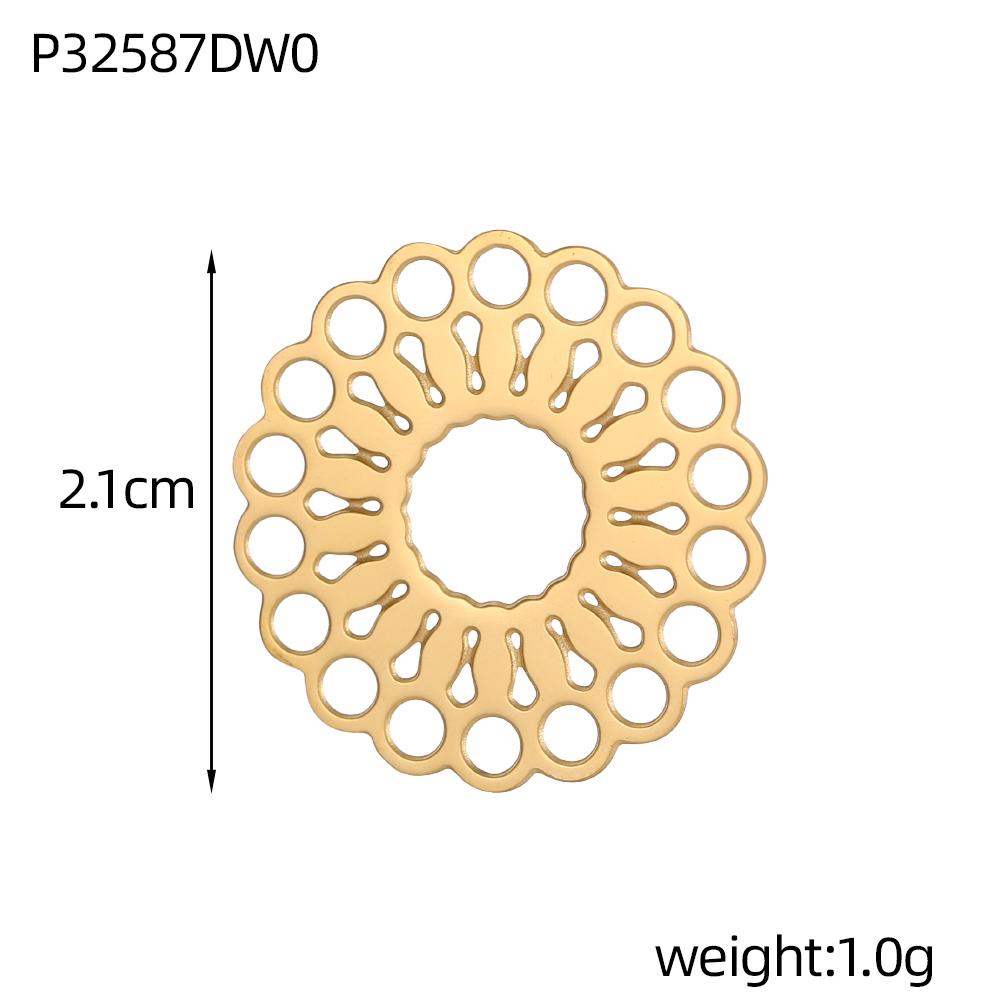 CARLIDANA Fashion Gold Plated Lotus Flower Charms Butterfly Moon Jewelry Findings Stainless Steel Components for DIY Accessory
CARLIDANA Fashion Gold Plated Lotus Flower Charms Butterfly Moon Jewelry Findings Stainless Steel Components for DIY Accessory