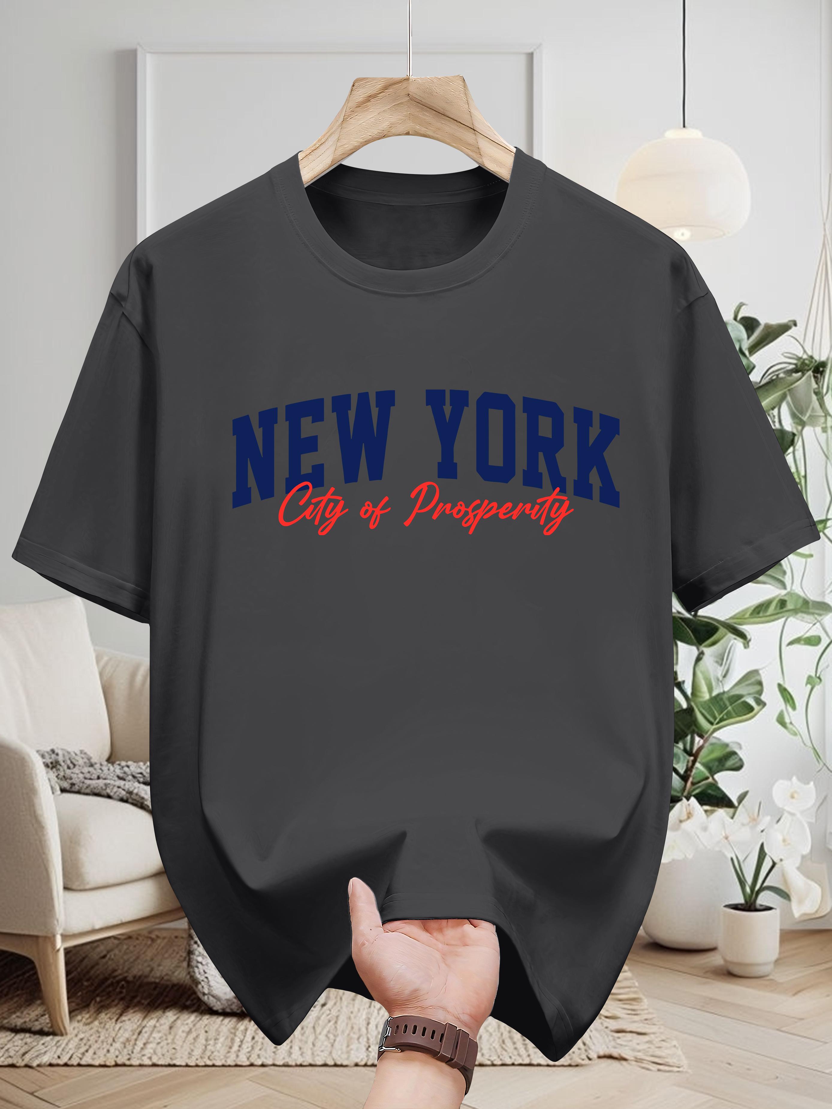 New York City of Prosperity 100% Cotton T-shirt - Casual Crew Neck S
New York City of Prosperity 100% Cotton T-shirt - Casual Crew Neck S