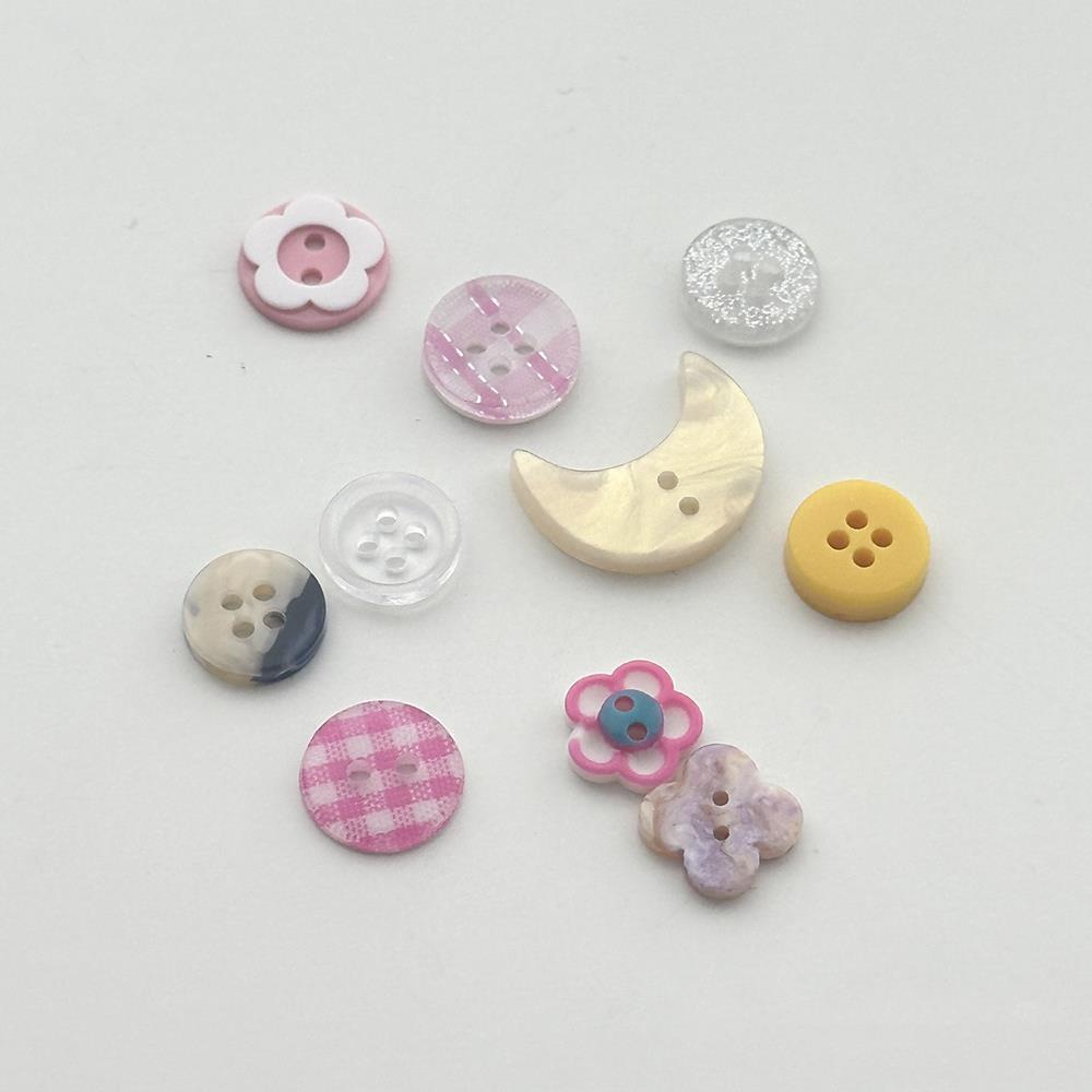 10pcs Cute Pink Randomly Button Acrylic Mixed Color 2/4-hole Sewing Exquisite DIY Handmade Accessories Decorative Materials різнокольоровий
10pcs Cute Pink Randomly Button Acrylic Mixed Color 2/4-hole Sewing Exquisite DIY Handmade Accessories Decorative Materials різнокольоровий